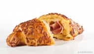 Croissant ham kaas afbeelding